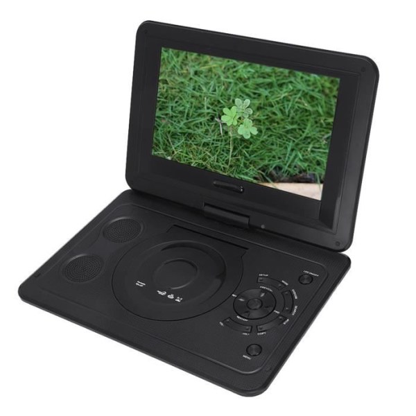 BEL-7696830338104-10,1" HD TV-spelare Bärbar TV DVD-spelare 800*480 Upplösning 16:9 LCD-skärm 110240V UK Plug video