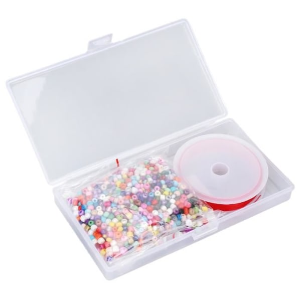 HURRISE DIY Beads Amblyopia Bead String Kit förbättrar visuella keramiska leksaker i olika färger