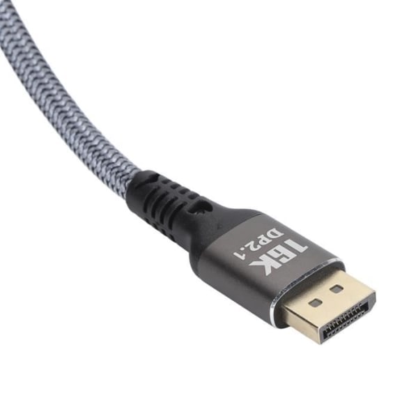 BEL-7089406558639-Displayportförlängningskabel DisplayPort 2.1-kabel, DP till DP 2.0-kabel 5M/16,4 fot 16K till 30 videovideoprojekt
