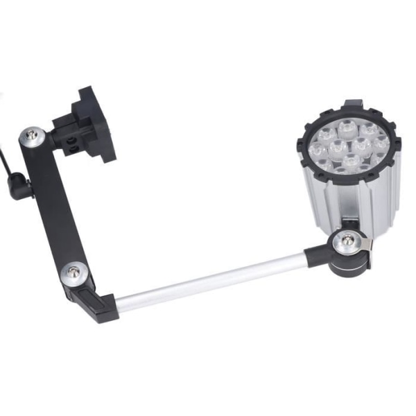 HURRISE Vattentät LED-arbetslampa för maskin Vikbar justerbar LED-arbetslampa Lång arm Vattentät LED-verktygsficka
