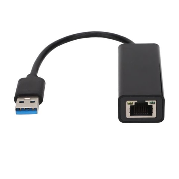 Fdit LAN Switch Adapter USB 3.0 till RJ45 Ethernet Adapter 1000Mbps stabil överföring Switch LAN Adapter för