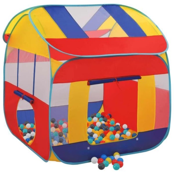 Lektält med 550 bollar - FDIT - Blandat - Från 3 år - Flerfärgat - Polyester och stål