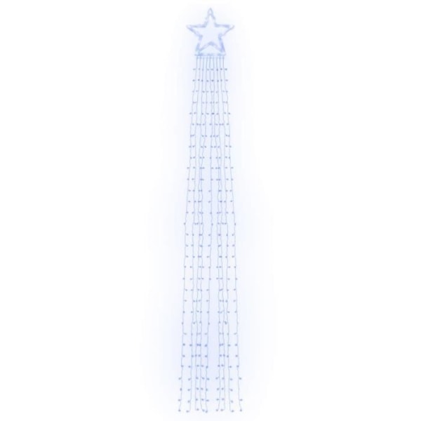 BEL-7423054582842-Julgransgirlang 320 LED blå 375 cm