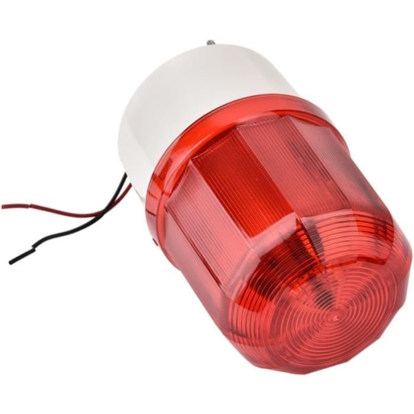 HURRISE Roterande varningslampa 5W Roterande LED-ljus Trafikkonstruktion Nödvarningslampa med
