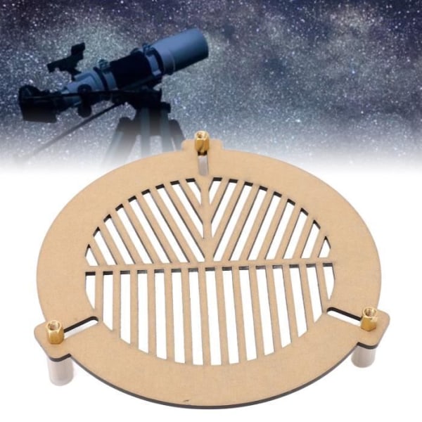 HURRISE Teleskop Fiskbensplatta Deep Space Akrylteleskop Fokuseringsmask Fiskbensplatta
