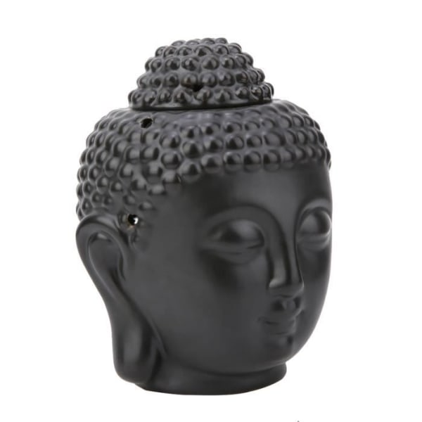 BEL-7696830292123-Eterisk oljebrännare i form av ett Buddhahuvud