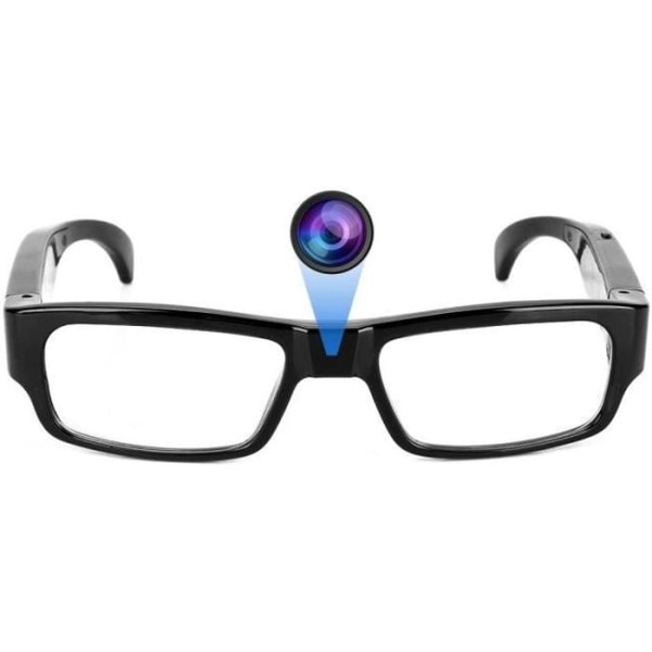 Tbest Videokamera Glasögon Mini dolda glasögon för Spy Video Camera Record Video Sportglasögon