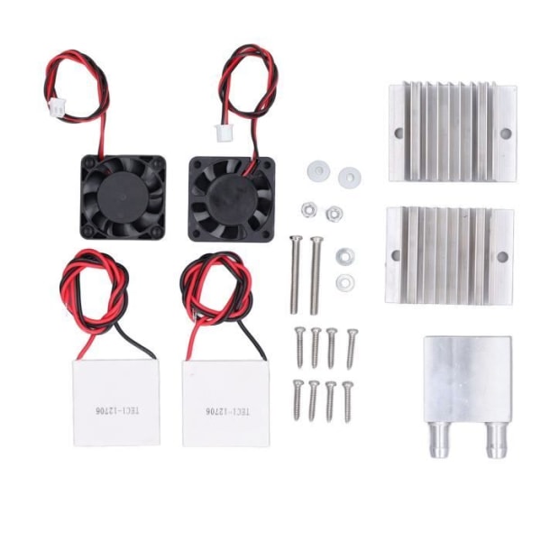 HURRISE Semiconductor Refrigeration DIY Kit System Electronic Cooler Module DIY Kit