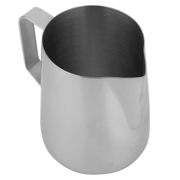 HURRISE Mjölkkaffekopp i rostfritt stål Kaffeskummande kannakopp Latte Art Tillbehör för hemmabruk