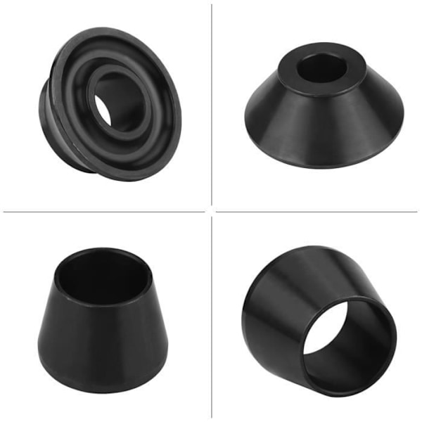 4st Wheel Balancer Cone Adapter Standard Taper Cone Kit för 40mm skaft