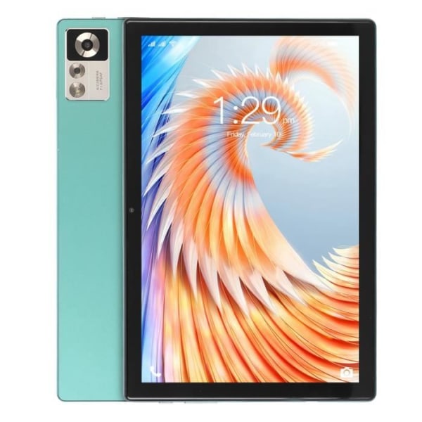 HURRISE HD Tablet 10,1 tums surfplatta Grön Octa Core CPU 8GB RAM 256GB ROM 7000mAh spelplatta med Dual Camera 2