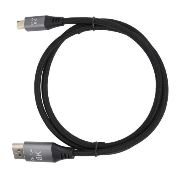 HURRISE MiNi Displayport-kabel B0305-1 Mini DP till DP-adapterkabel 1.4 8K-version High Definition Mini DisplayPort-port