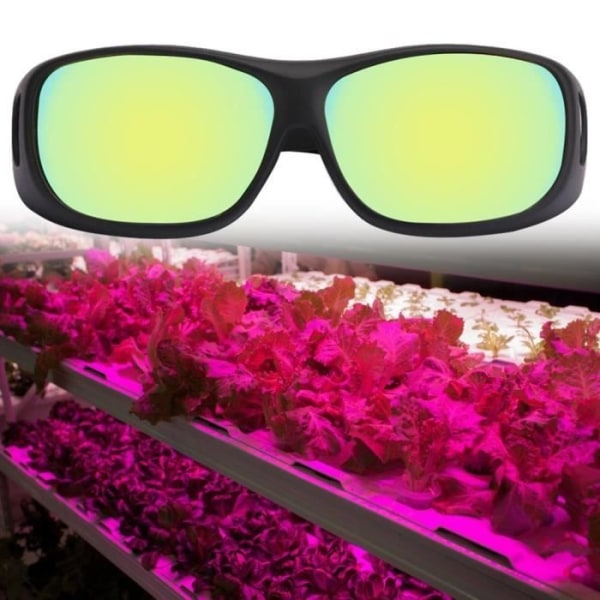 LIA Skyddsglasögon LED Grow Light UV Polariserande Växthus Hydroponic Plant Light Room Glasögon