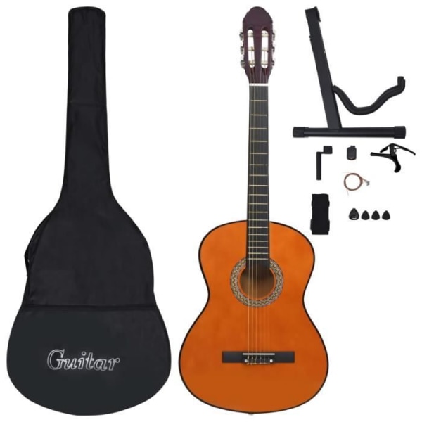 BEL-7458880609500-Klassisk gitarrset för nybörjare 12 st 4/4 39'