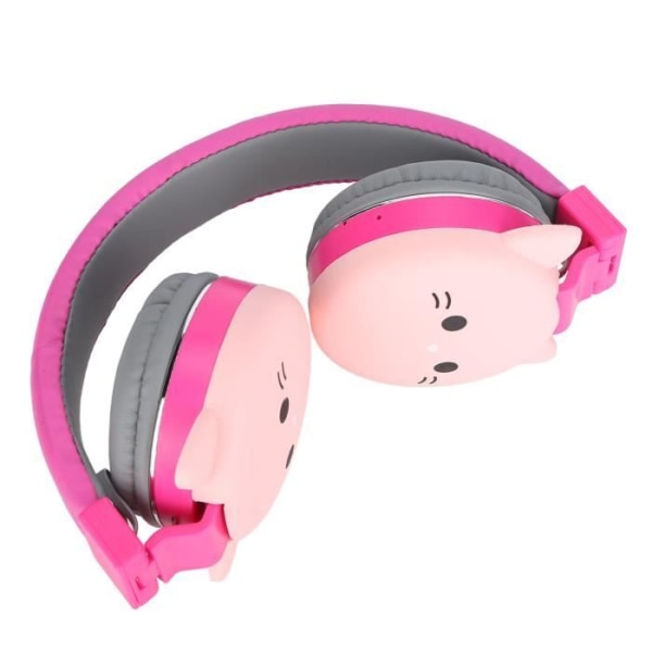 BEL-7423055054386-i-örat hörlurar för barn Söta djur barnhörlurar Bluetooth 5.0 ljud walkman Little Cat
