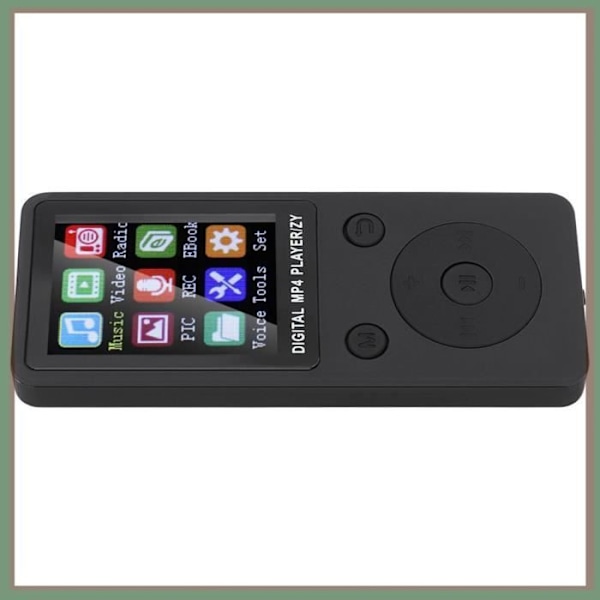 HURRISE-spelare MP4 MP3-spelare 8G Bluetooth 32G minneskort Svart