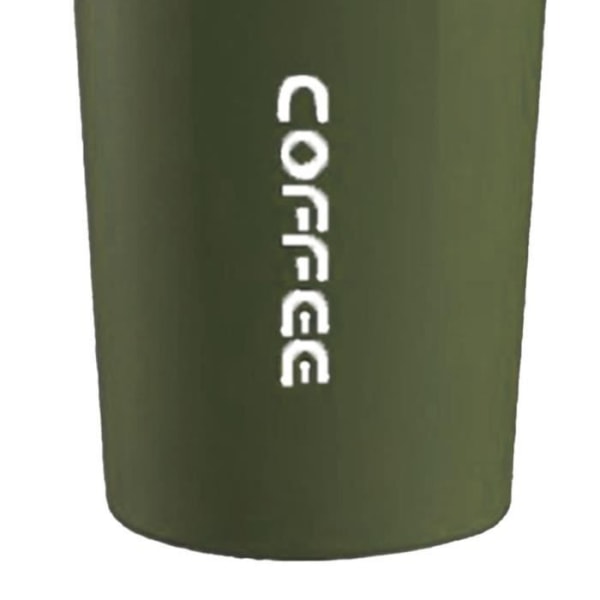 HURRISE Kaffekopp med temperaturdisplay Kaffekopp med intelligent display av mazagran kulinarisk Grön 380ml