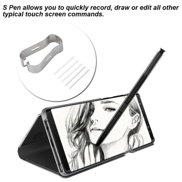 HURRISE Stylus Pen Tips för Samsung Galaxy Note S Pen Tip Stylus Pen Refill Tool för Samsung Galaxy Note 8/9 Tab