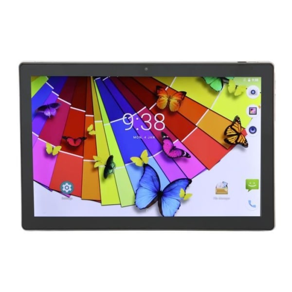 Tbest Gaming Tablet 10,1 tums surfplatta 5G WiFi 8GB RAM 256GB ROM Octa Core Type C Uppladdningsbar 8800mAh 4G nätverkssamtal