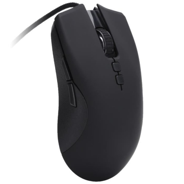 HURRISE trådbunden mus Gamingmus med RGB-belysning, ergonomisk design, trådbunden spelmus för datortangentbord