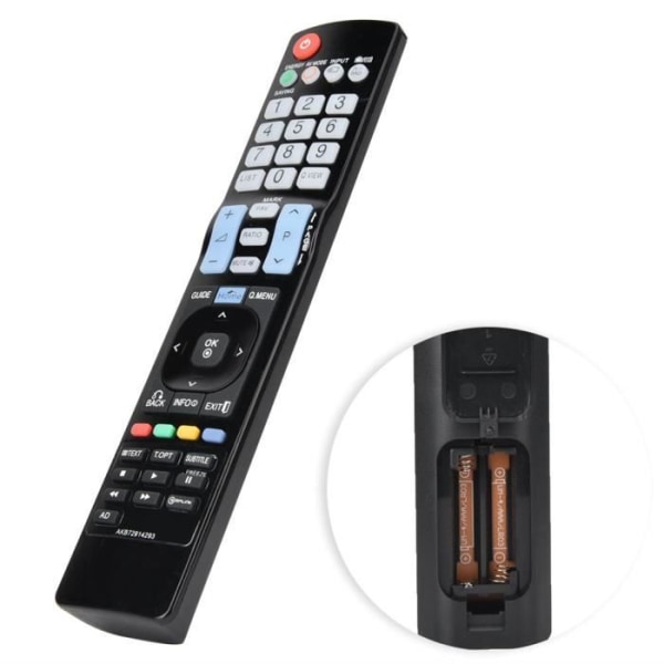 Fjärrkontroll, Universal TV Fjärrkontroll Ersättning TV Fjärrkontroll för LG AKB72914293 LCD TV