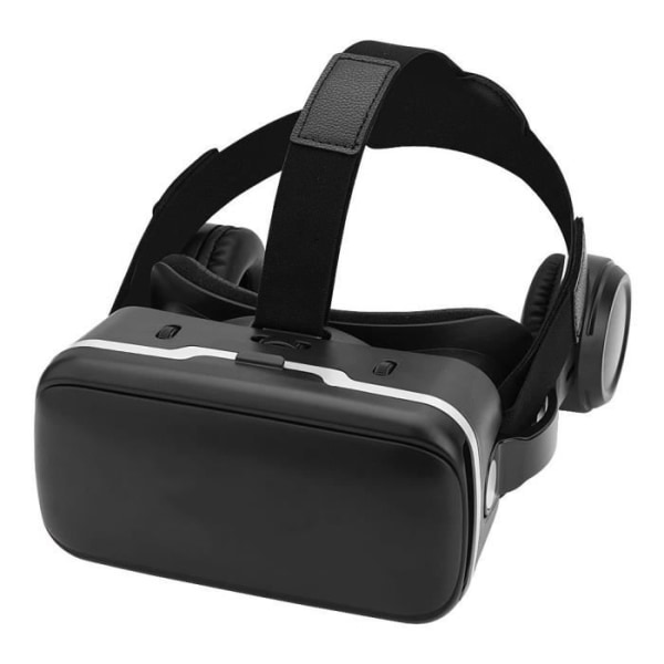 HURRISE Virtual Reality-glasögon för VR SHINECON Virtual Reality 3D VR-glasögon med hörlurar för Android-telefoner