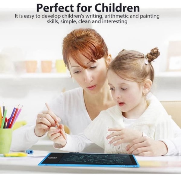 Tbest LCD-skrivtavla 4,5-tums LCD-ritbord för handskrift för barn/barn-memo