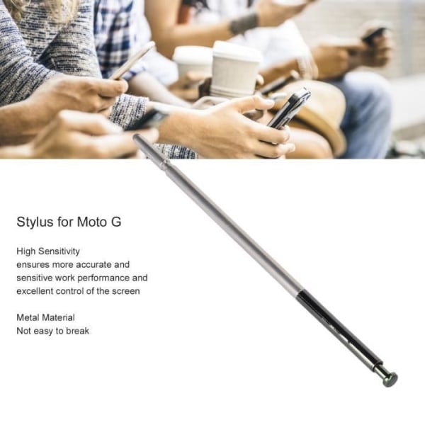 HURRISE Stylus Penna för Moto G Stylus Penna med pekskärm, högkänslig ersättningspekskärm Stylus Penna, GPS-del