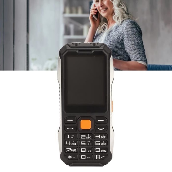 BEL-7590761991615-upplåst mobiltelefon för äldre 2G-mobiltelefon för äldre, dubbla SIM-kort, gps-telefon