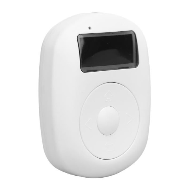 HURRISE Bärbar Digital Display DAB-radio med Bluetooth Mini White Noise Player för hem och utomhus