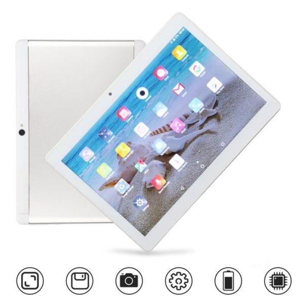 (Guld) 10 tums Tablet PC Octa Core Call Tablet 2 GB RAM 32