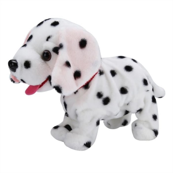 WEI Electric Plysch Dog Toy Doll Present för barn (fläckig hund)