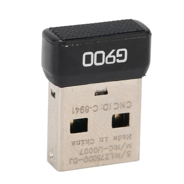 HURRISE USB-musmottagare för Logitech-mottagare, Ersättningsmottagare för Logitech G900, datoranvändning