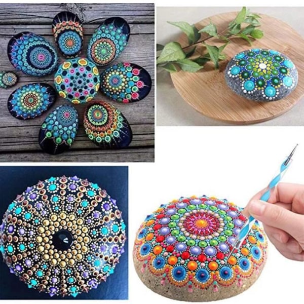 CEN Mandala Painting Craft Dotting Tool Kit (38 delar - Set)