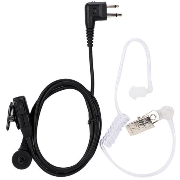 HURRISE hörsnäcka 2-stifts akustiskt rör headset hörsnäcka för Motorola cls1110 cp200 cls1110 walkie talkies