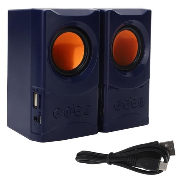 HURRISE trådlös högtalare AK‑1132 TWS Bluetooth-högtalare Vintage trådlös stereo subwoofer-högtalare