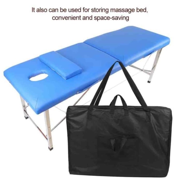 Massagebordsväska, bärbar multifunktionell, bekväm, lätt att använda, lätt att använda, resesäng bärväska