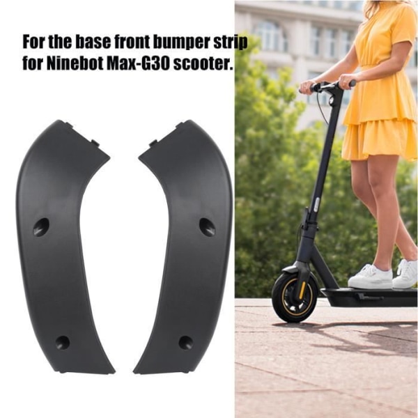 HURRISE Scooter Anti-Collision Strip Scooter Base Front Anti-Collision Strip Anti-Cratch Scooter Skydd för