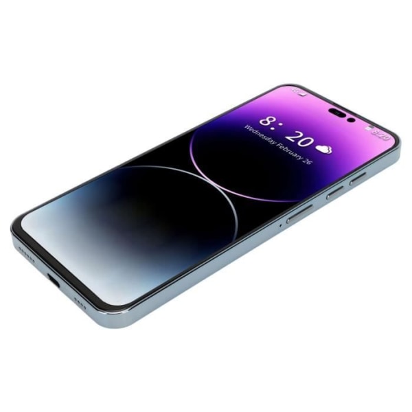 Smartphone I14 ProMax 4G, 6,7 tum, 128 GB ROM, 4 GB, ansiktsigenkänning