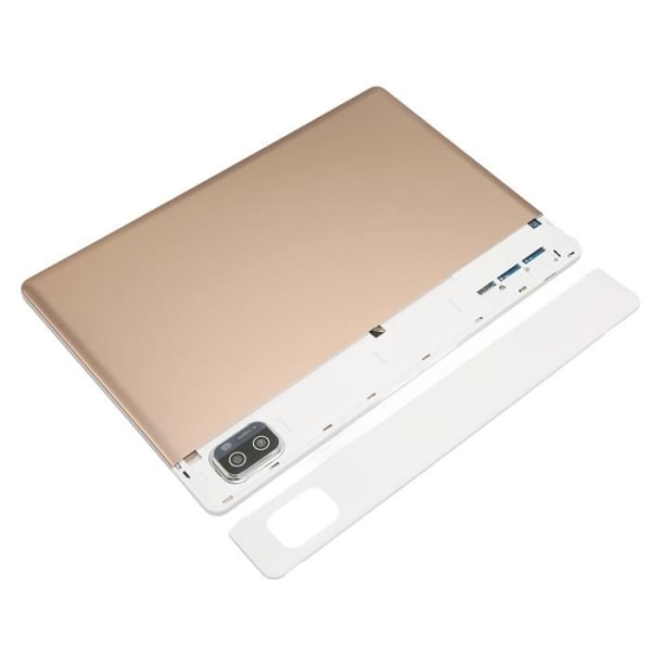 HURRISE Call Tablet 10,1 tums surfplatta för Android 12 Gold 5G WiFi-samtal 6GB 128GB Upplösning 1960x1080 MT6592 Surfplatta
