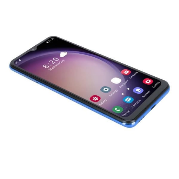 HURRISE Smartphone S23 Ultra 6 4G Smartphone S23 Ultra 6,52 tum 6GB 128GB för Android 12 5GWIFI Mobiltelefon med