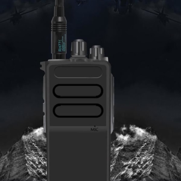 RH775 SMA hane höghastighetsdubbel skalbar radio walkie talkie antennbyte reservantenn för walkie talkie