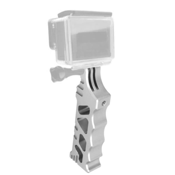 LIA Aluminiumlegering Selfie Pole Fast fäste för Gopro Action Camera - Silvergrå