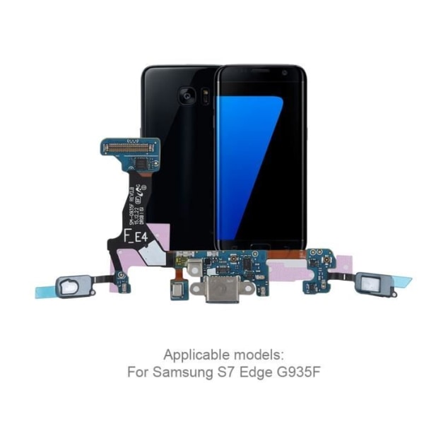 SIB USB-laddningsport Flexkabelkontakt Laddkort för Samsung S7 Edge G935F