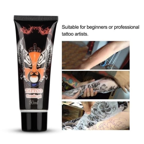 HURRISE Tattoo Transfer Solution Professionell Tattoo Stencil Transfer Solution Gel Cream Art Accessories