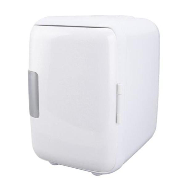 HURRISE Litet kylskåp Bilkylskåp 4 liter ABS Hållbar kosmetisk förvaring Löstagbar partition Mini