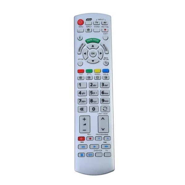 PERFEKT TV-fjärrkontroll för Panasoni N2QAYB000504 N2QAYB000673 N2QAYB000785 TX-L37EW30 TX-L42ES31