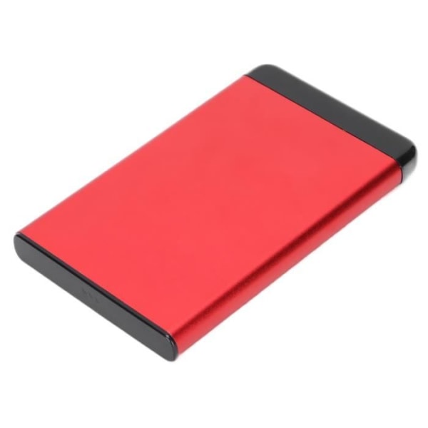 HURRISE USB-minne extern hårddisk 2,5 tum USB3.0 bärbar aluminiumlegering Mobil mekanisk extern hårddisk (röd 40)
