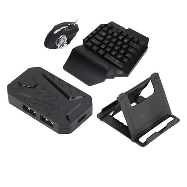 Duokon Wired Gaming Tangentbord Mus Converter Video Pack Mouse Converter Mix Pro + F6 Tangentbord + G2 Mus