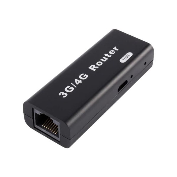 Mini Wifi Router, USB RJ45 Hotspot WiFi Wlan Router 150 Mbps Kompatibel med Mac, iOS,